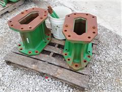 John Deere 400 MM Combine Axle Extensions 