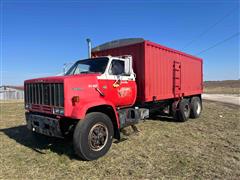 1986 GMC C7000 TopKick T/A Grain Truck 