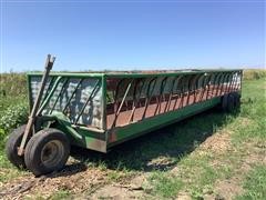 Shop Built Portable Hay Feeder 