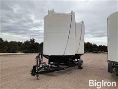 Skiles Industries Cone Bottom Fertilizer Tender Trailer 