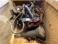 1972 Dodge 318 V8 Gas Engine And Automatic Transmission 