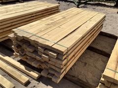 Ponderosa Pine Rough Cut Lumber Bundle 