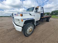 1986 Ford F8000 S/A Rollback Truck 