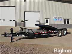 2024 Industrias America 167T 22' T/A Flatbed Tilt Trailer 