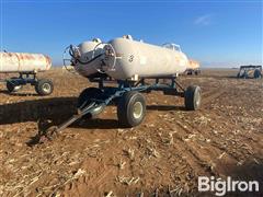 Twin 1000-Gallon Anhydrous Tank Trailer 