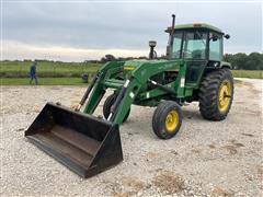 1975 John Deere 4030 2WD Tractor W/Koyker 510 Loader 