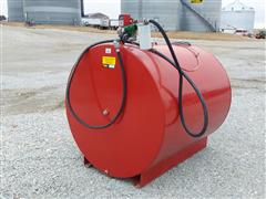 Nebraska Iowa Supply Company 1000 Gallon Fuel Barrel W/Electric Pump 