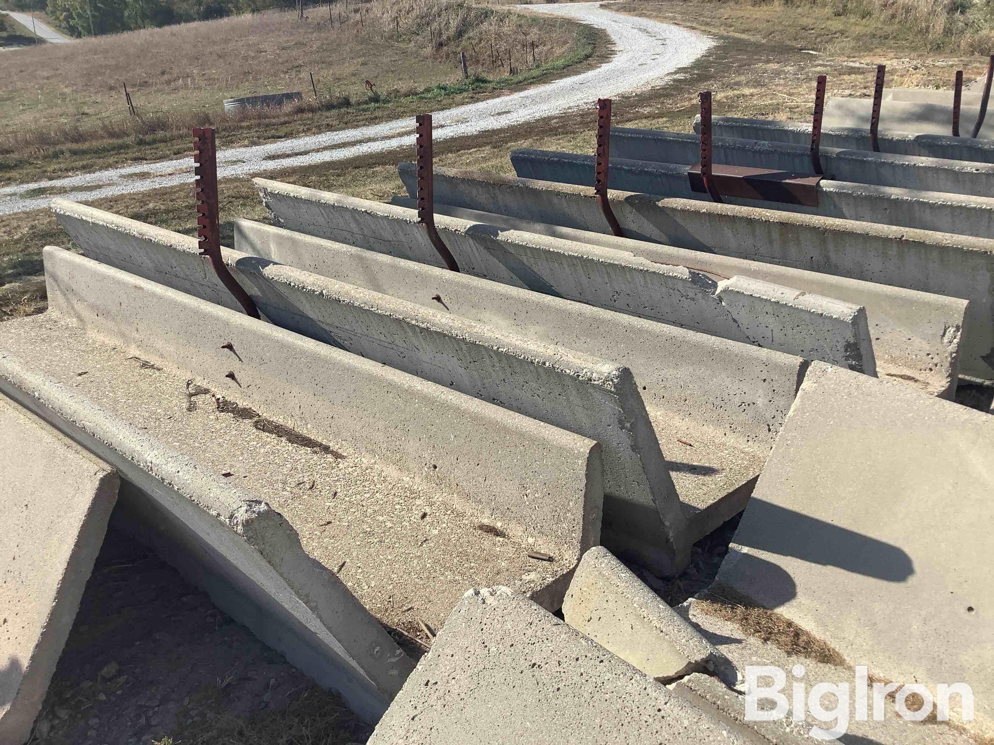 Fence Line Feed Bunks 