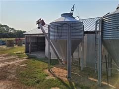 125 Bushel Bulk Bin W/Auger 