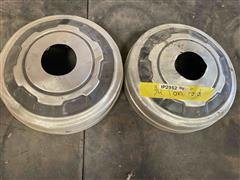 Ford 3/4 Ton Front Hubcaps 