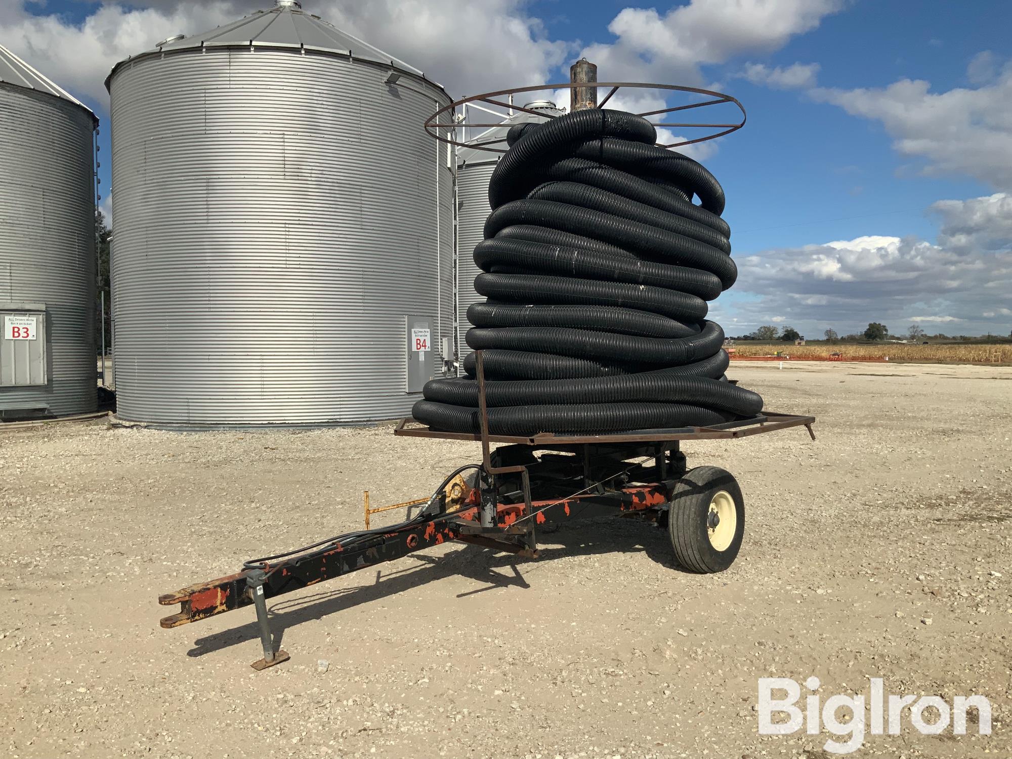 Shop Made Drainage Tile Stringer Cart 