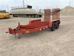 2008 DitchWitch T9CE T/A Flatbed Trailer 