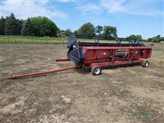 1995 Case IH 1020 Bean Header W/Trailer 