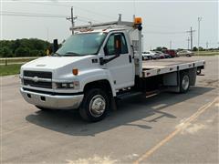 2008 Chevrolet C4500 S/A Flatbed Truck 