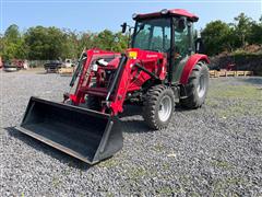 Mahindra 2670 MFWD Compact Utility Tractor W/Loader 