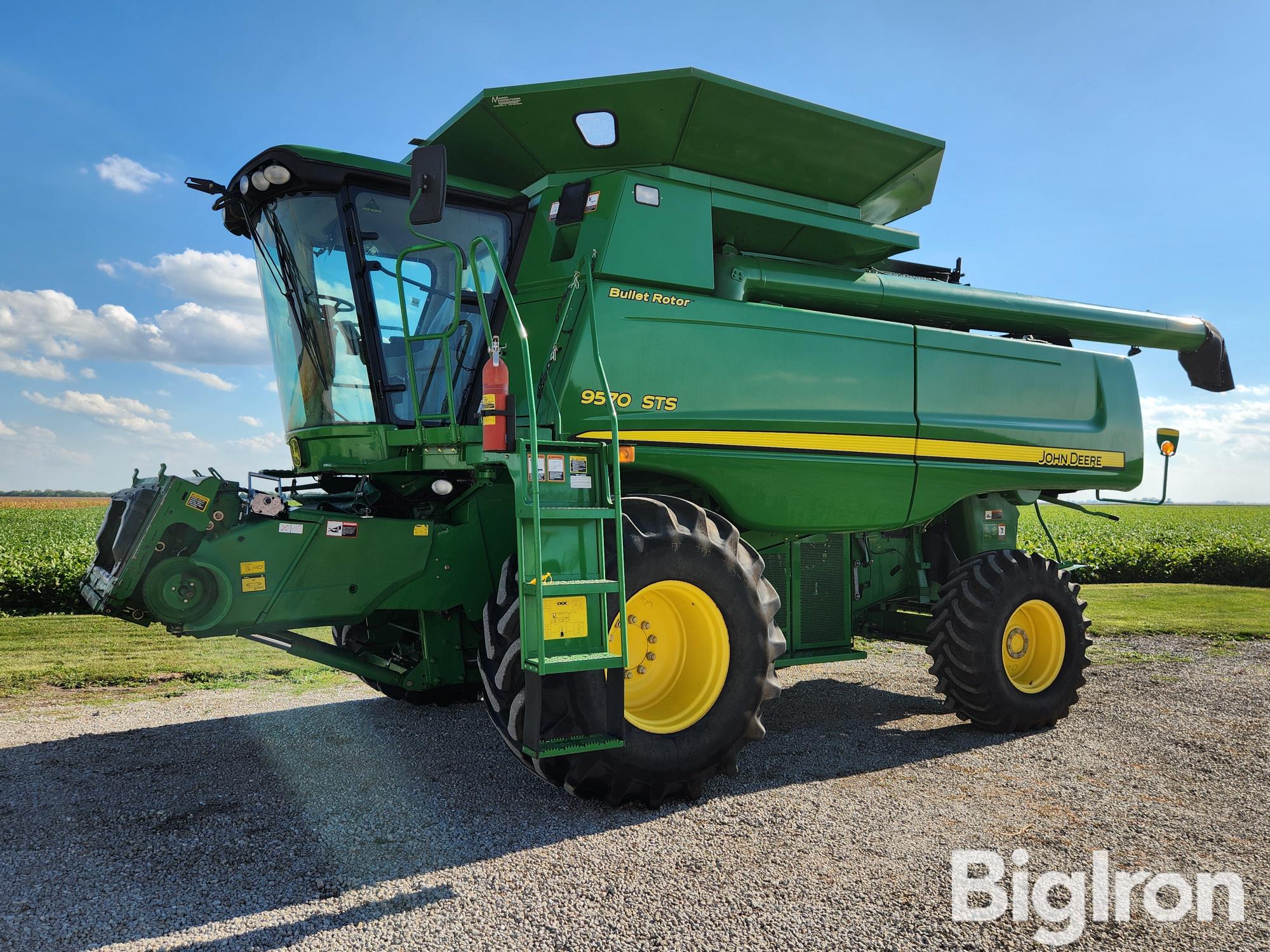 2009 John Deere 9570 STS 2WD Combine 