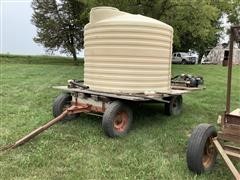 Homemade 1100 Gallon Transfer Tank Trailer 