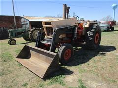 1971 Case 970 2WD Tractor W/Great Bend Loader 