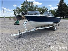 1980 Crestliner 17' Boat W/Motor & Trailer 