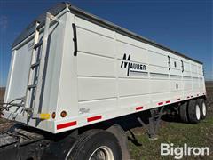 2011 Maurer 28’ T/A Hopper Bottom Trailer 