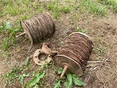 Vintage Planter Check Wire Rolls 