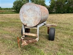 Gravity Flow Fuel Tank On Cart 