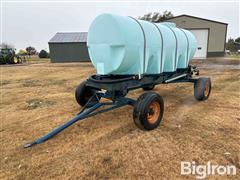 1000-Gal Drainable Tank On Running Gear 