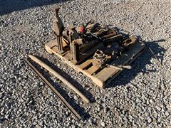 Tractor Jacks, Vintage Hand Tools, Meat Grinder & Misc 