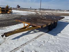 Shop Built T/A Tilt Bed Trailer 