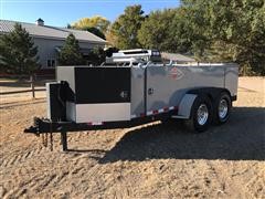2014 Thunder Creek ADT750SS T/A Fuel W/Def & Air Compressor/Generator Trailer 