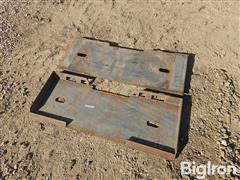 Universal Skid Steer Mounting Plates 