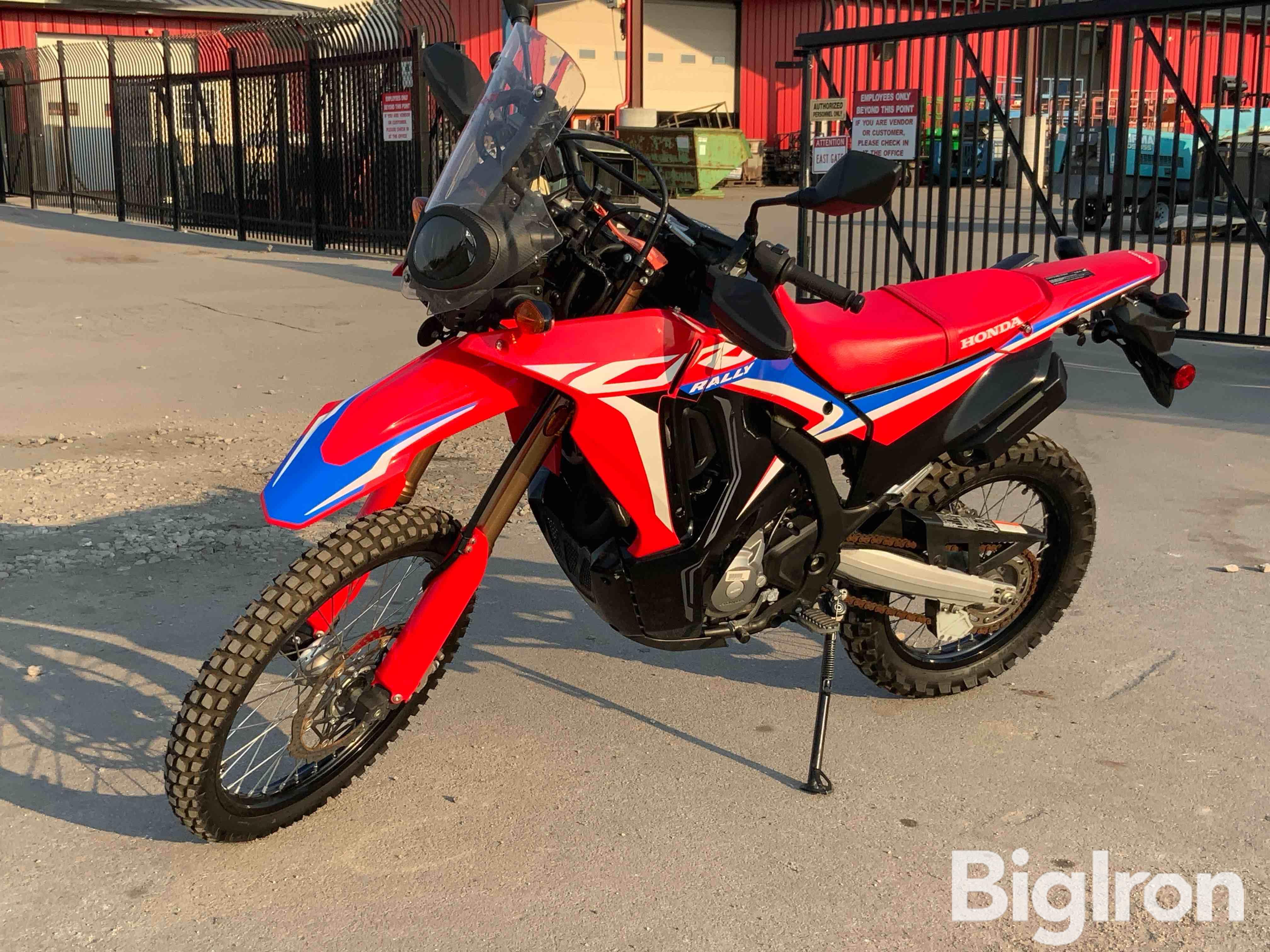 2022 Honda CRF300 Dual Sport Motorcycle 