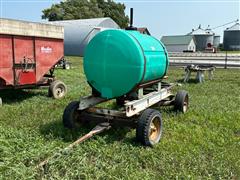 500-Gallon Tank On Cart 