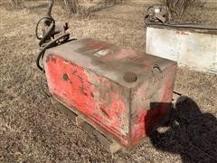 Red 100 Gallon Fuel Transfer Tank 