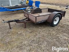 Geneva Welding 5x8 S/A Tilt Utility Trailer 