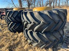 Trelleborg Twin 1414 650/60-38 Tires With Rims 