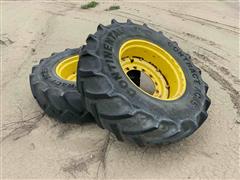 Continental 420/85R28 Tractor Tires & Rims 