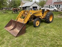 International 2424 2WD Industrial Tractor W/Loader 