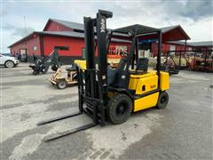 Yale GDP050RGEUAV 5000 Lb Diesel Powered Forklift 