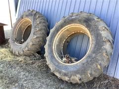 Goodrich & 18.4-34 Tires 