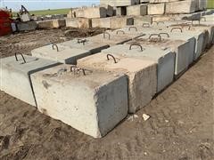 Concrete Barrier Blocks 