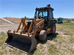 2002 Case 580 Super M 4x4 Loader Backhoe W/Extendahoe 