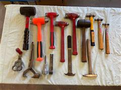 Variety Of Shop Use Hammers & Specialty Tools 