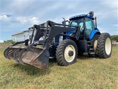 2003 New Holland TG230 MFWD Tractor W/Loader 