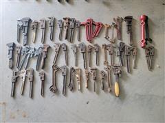 Antique Adjustable Wrenches And Tools 