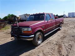 1995 Ford F250 XLT 4x4 Extended Cab Pickup 
