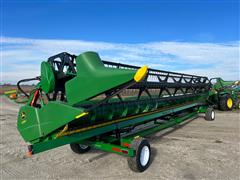 2018 John Deere 635F HydraFlex 35' Platform Header 