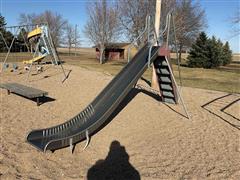 Playground Slippery Slide 