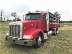 2000 Peterbilt 377 T/A Grain Truck 