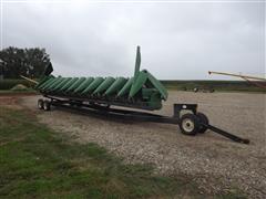 2006 John Deere 1293 12R30 Corn Header W/Cart 